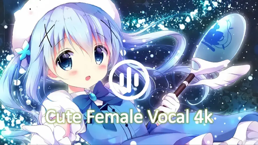 Cute Female Vocal 4k